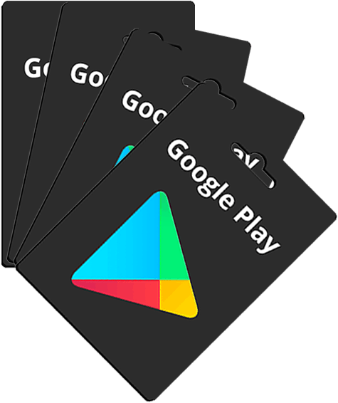 Free Google Play Gift Cards (529x595), Png Download