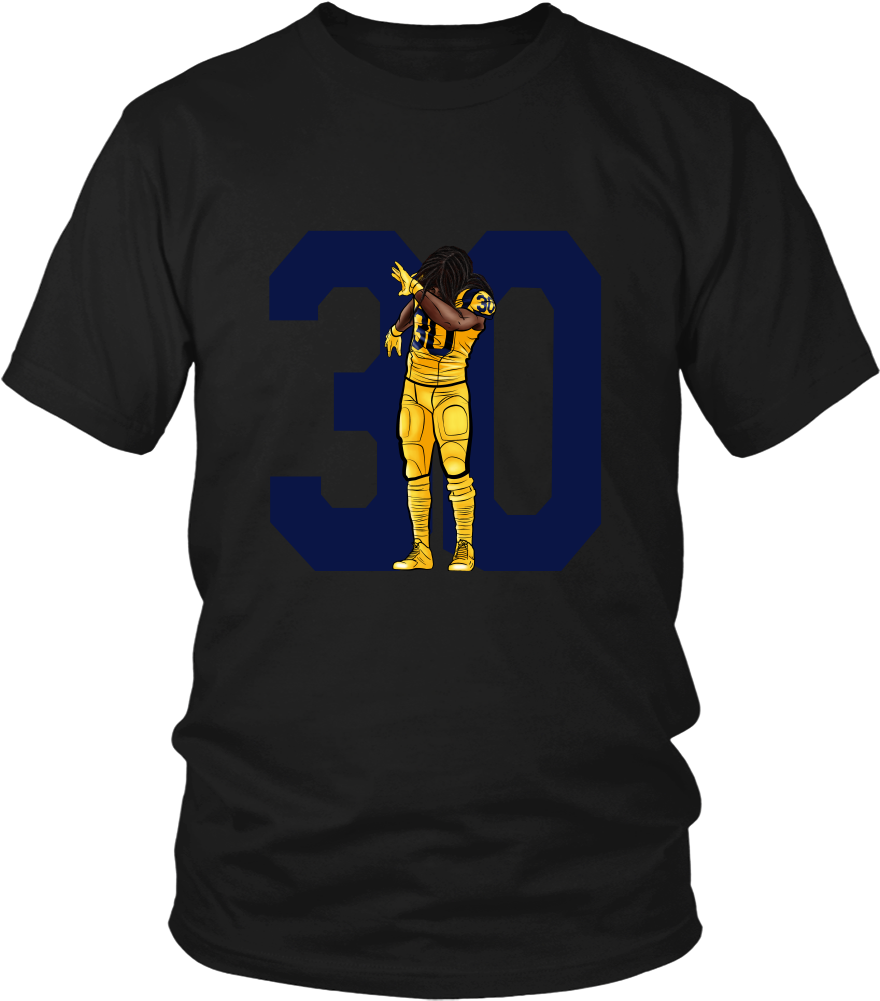 Todd Gurley "dab On Em'" Shirt (1000x1000), Png Download