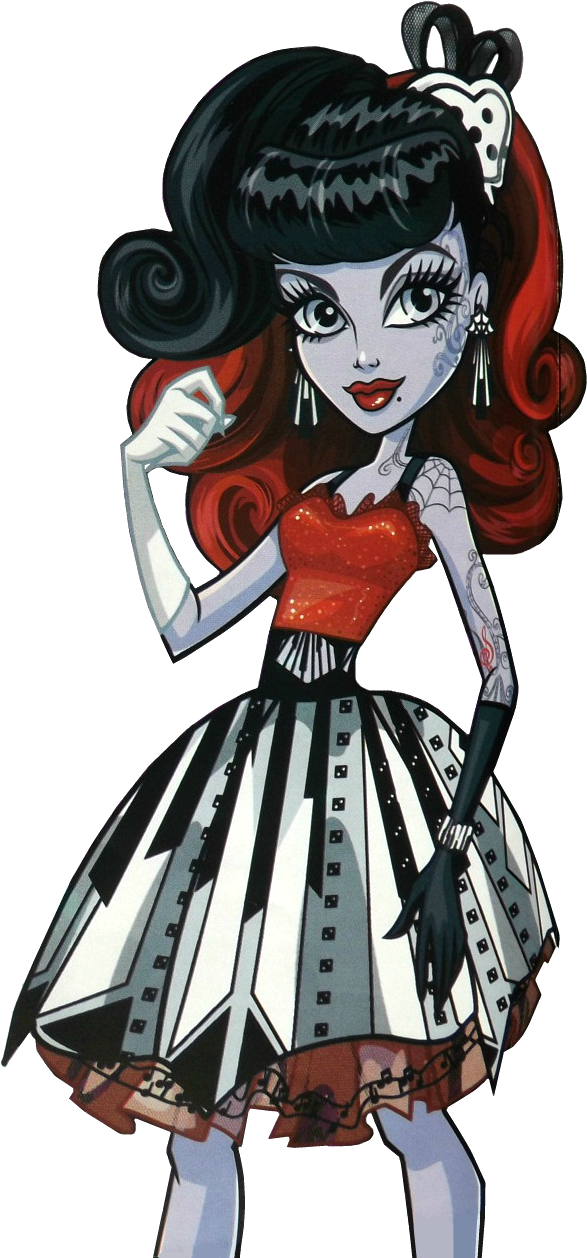 Monster High School, Monster High Party, Monster High (593x1263), Png Download