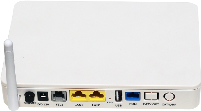 2ge Pots Wifi Gpon Onu (800x800), Png Download