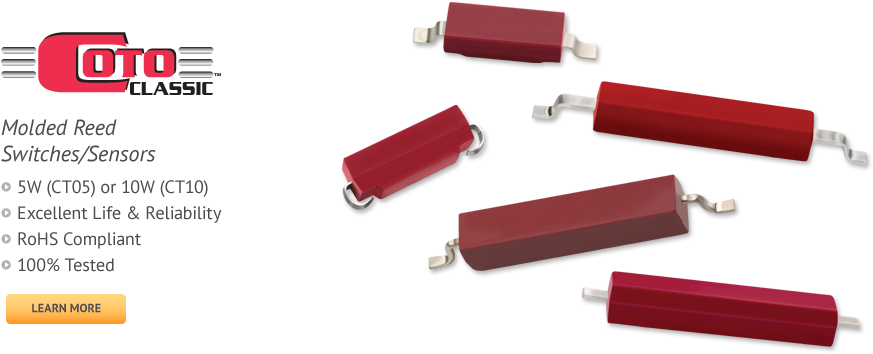 Coto Classic Molded Reed Switches Sensors (960x400), Png Download