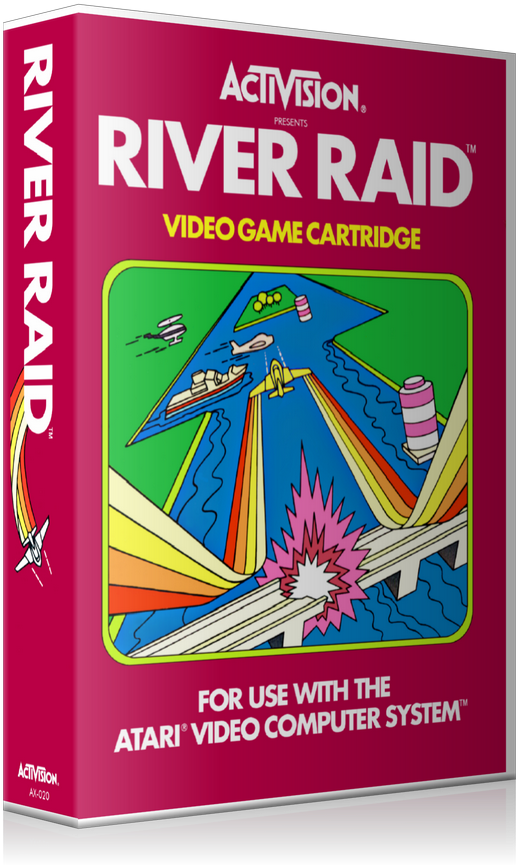 Download River Raid 2 Atari 2600 Game Cover To Fit A Ugc Style Png Image With No Background Pngkey Com