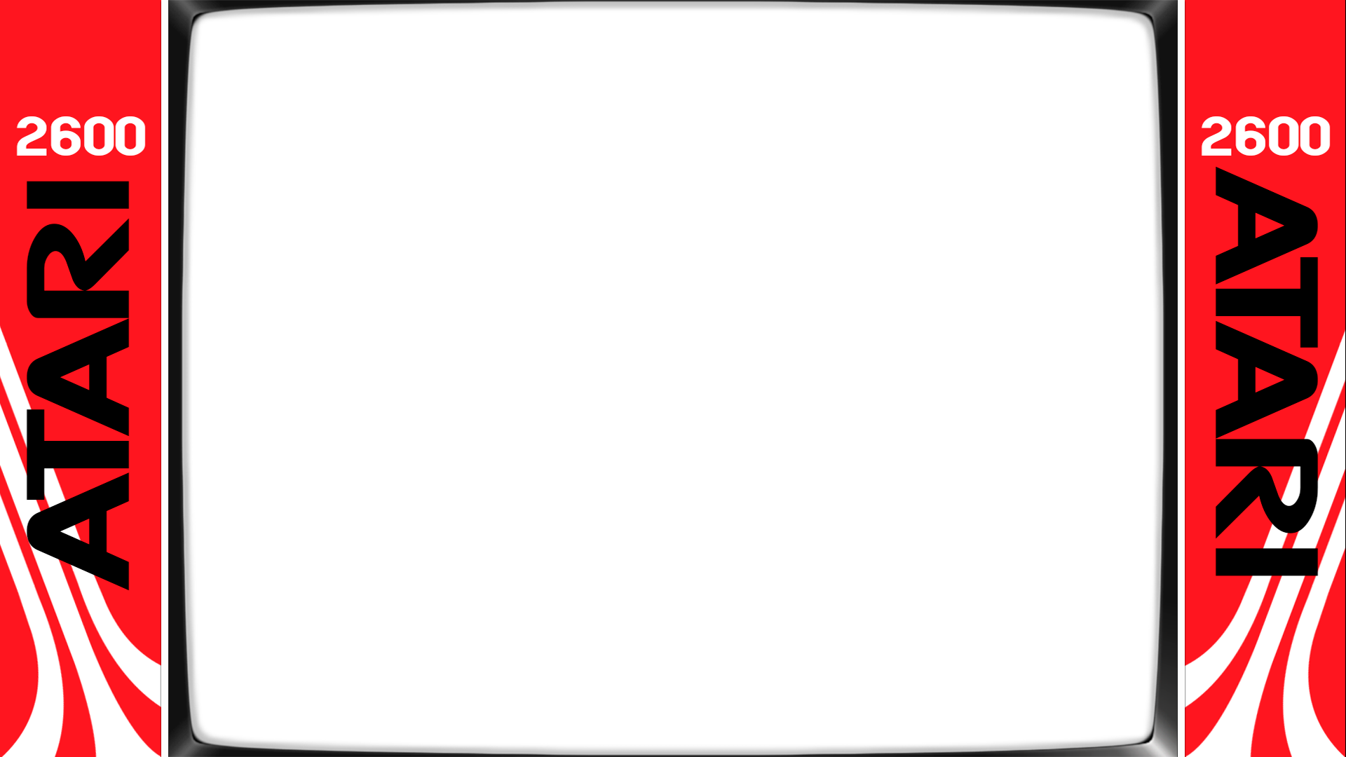 58e3ae0e04af6 Bezel16x9atari2600thintv (1920x1080), Png Download
