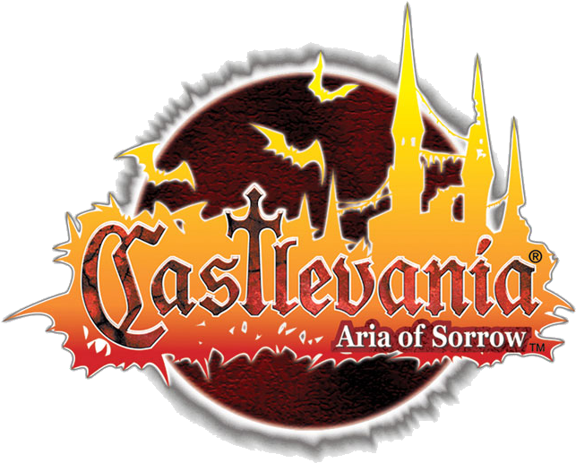 Castlevania Aria Of Sorrow Logo (700x580), Png Download