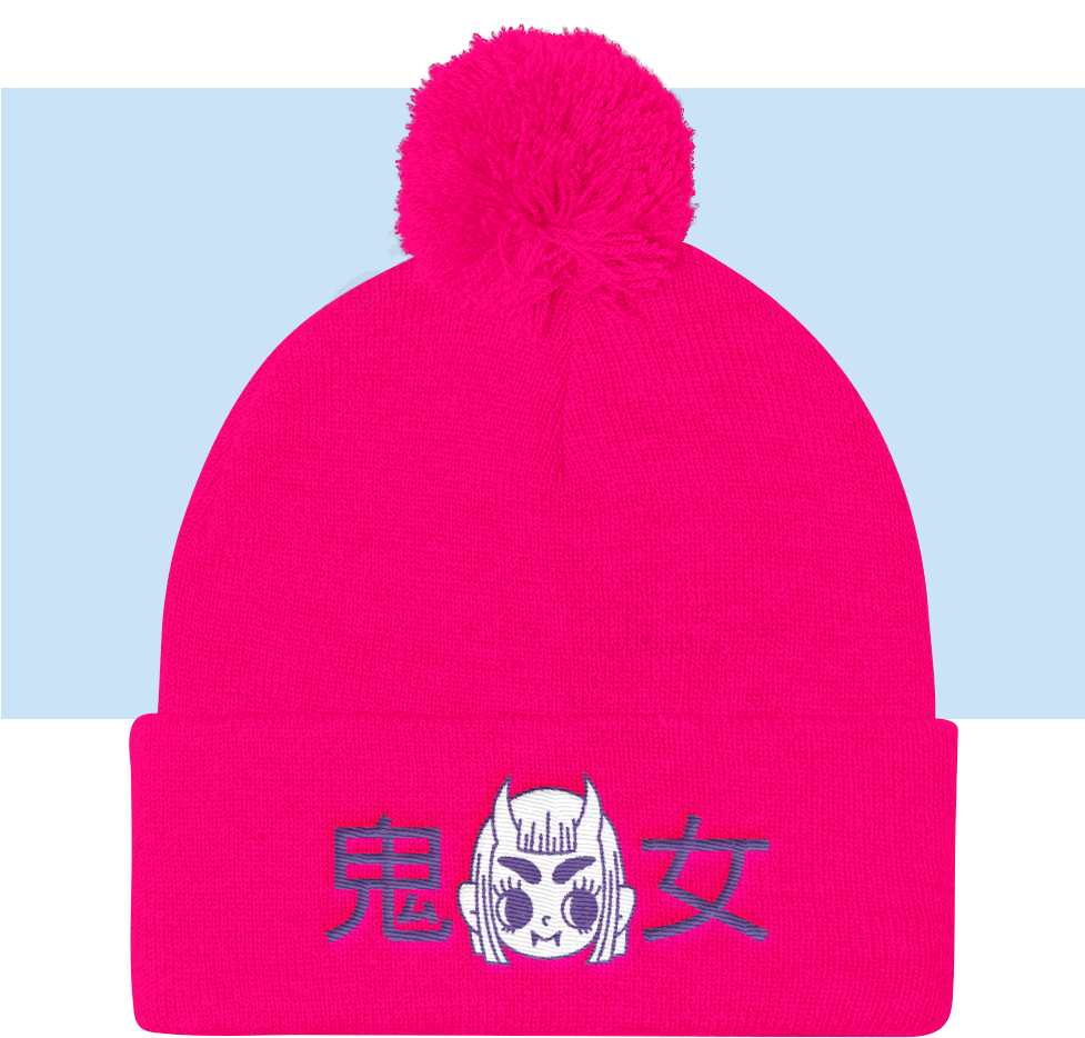 Oni Special Edition Beanie 🔪 (1000x1000), Png Download