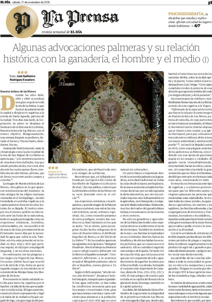 Algunas Advocaciones Palmeras Y Su Relación Histórica (819x1106), Png Download