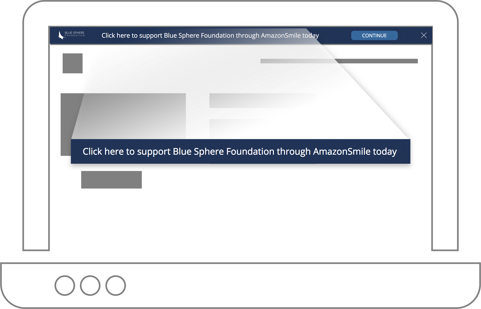 Shopping On Amazon We'll Remind You To Use Amazonsmile (1873x1204), Png Download