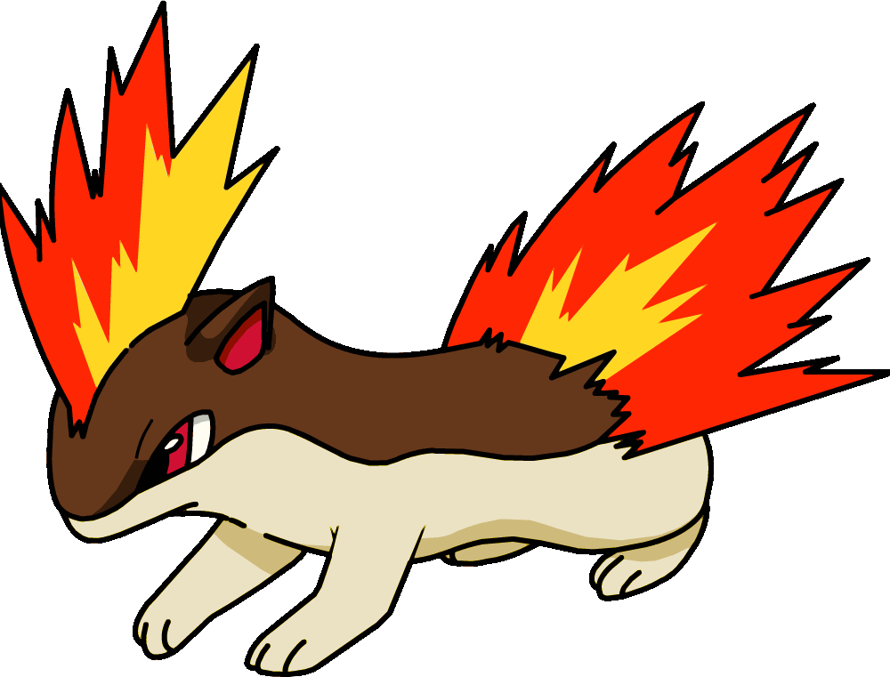 Shiny Quilava Os (1000x761), Png Download