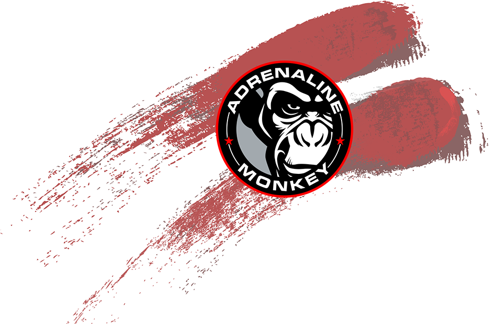 Adrenaline Monkey Fitness (1000x645), Png Download
