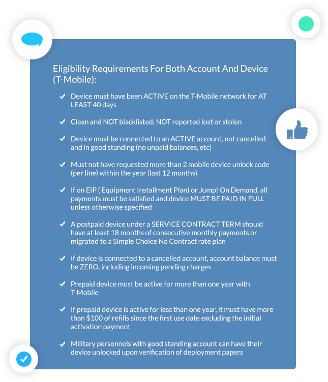 T-mobile Eligibility Requirements For Both Account (650x788), Png Download
