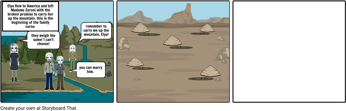 Holes Storyboard 2 Sam And Annie (1164x385), Png Download