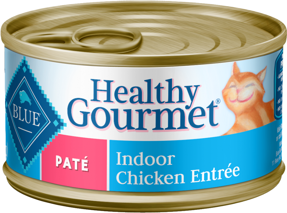 Blue Buffalo Blue Healthy Gourmet Adult Indoor Chicken (1000x766), Png Download