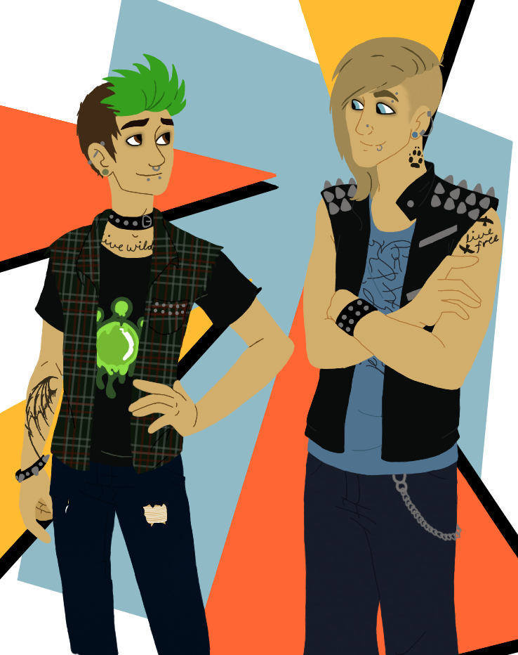 Chris On The Left Looks Like Jackksepticeye Am I Right (738x932), Png Download