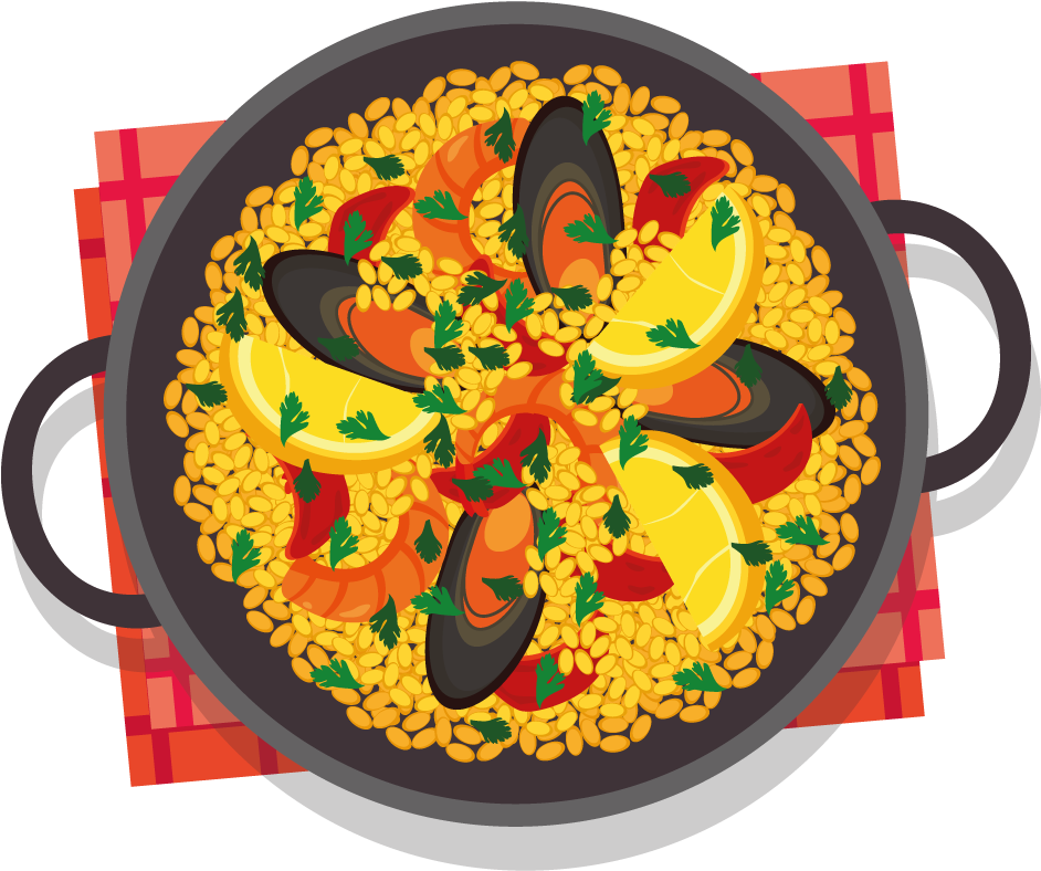 Paella Png (973x973), Png Download