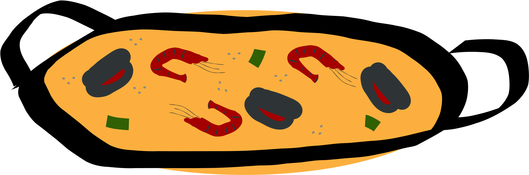 Paella Png (2400x1200), Png Download