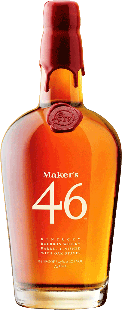 Maker's Mark 46 Kentucky Bourbon Whisky (406x1024), Png Download