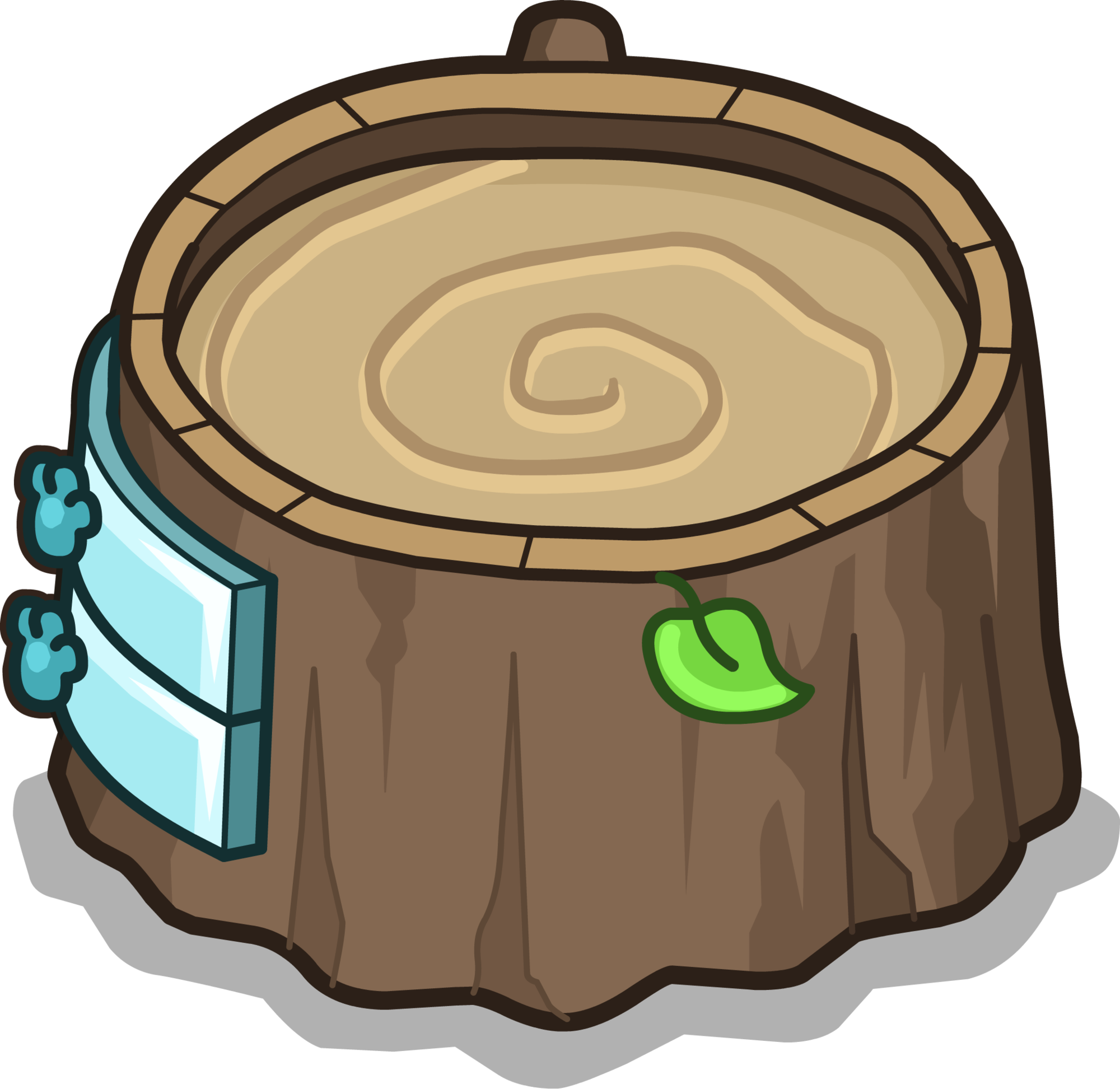 Stump Drawer Sprite 032 (2000x1945), Png Download