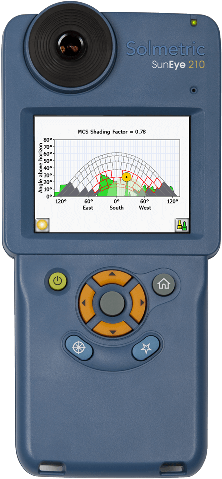 Solmetric Suneye 210 Mcs Sun Path (706x1000), Png Download