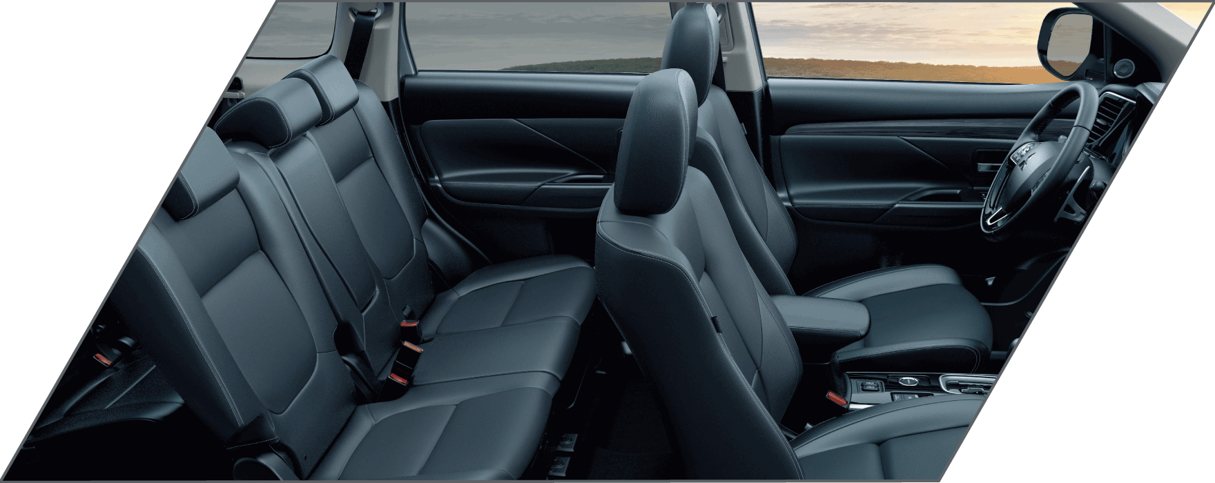 Plush Genuine Leather Interior (1760x700), Png Download