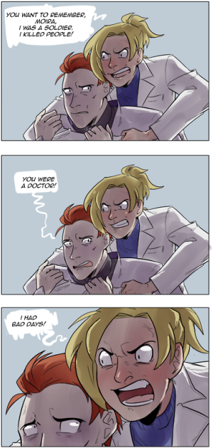 Moira Overwatch Png (500x707), Png Download