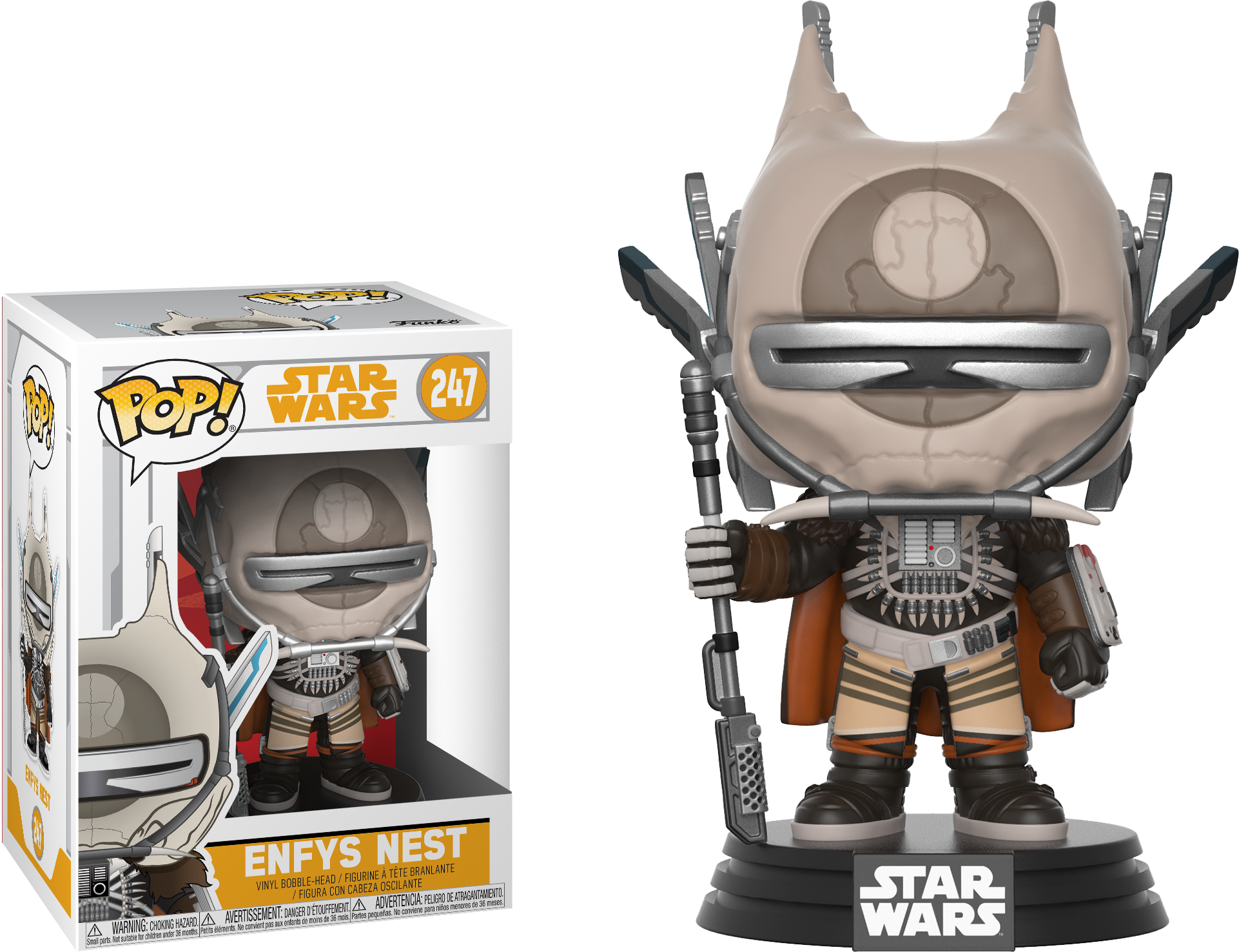Pop Figure Star Wars Enfys Nest Solo (1922x1477), Png Download
