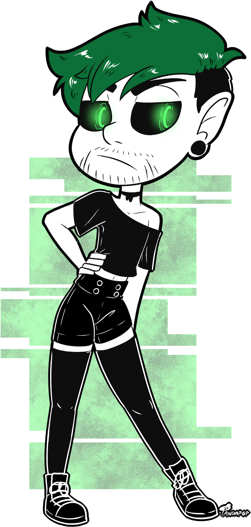 Okay So I Was Going To Properly Color Him, But He Looked (1002x1920), Png Download