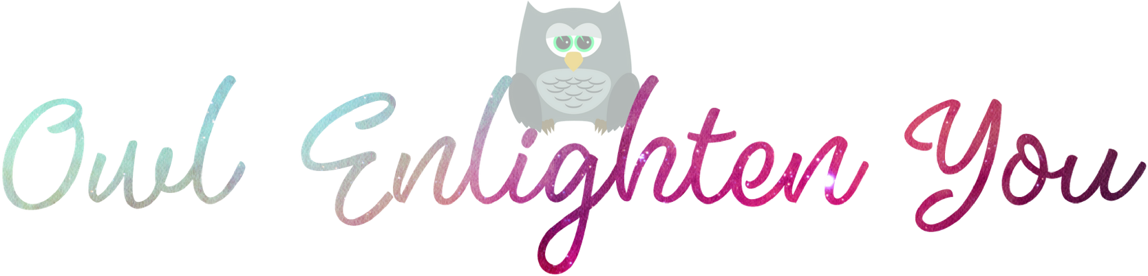 Owl Enlighten You (1704x428), Png Download