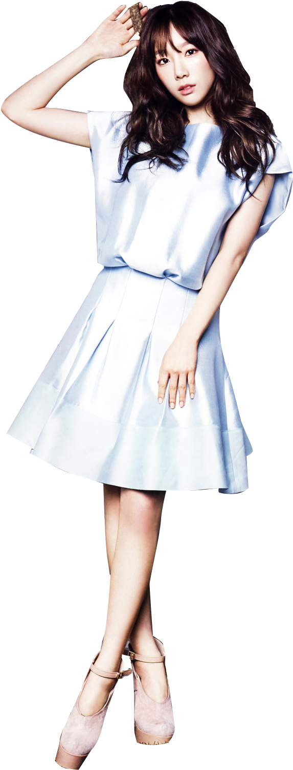 Taeyeon Png Full Body (1300x1807), Png Download