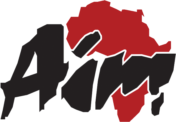 Aim Logo Black And Red Transparent Background (750x453), Png Download