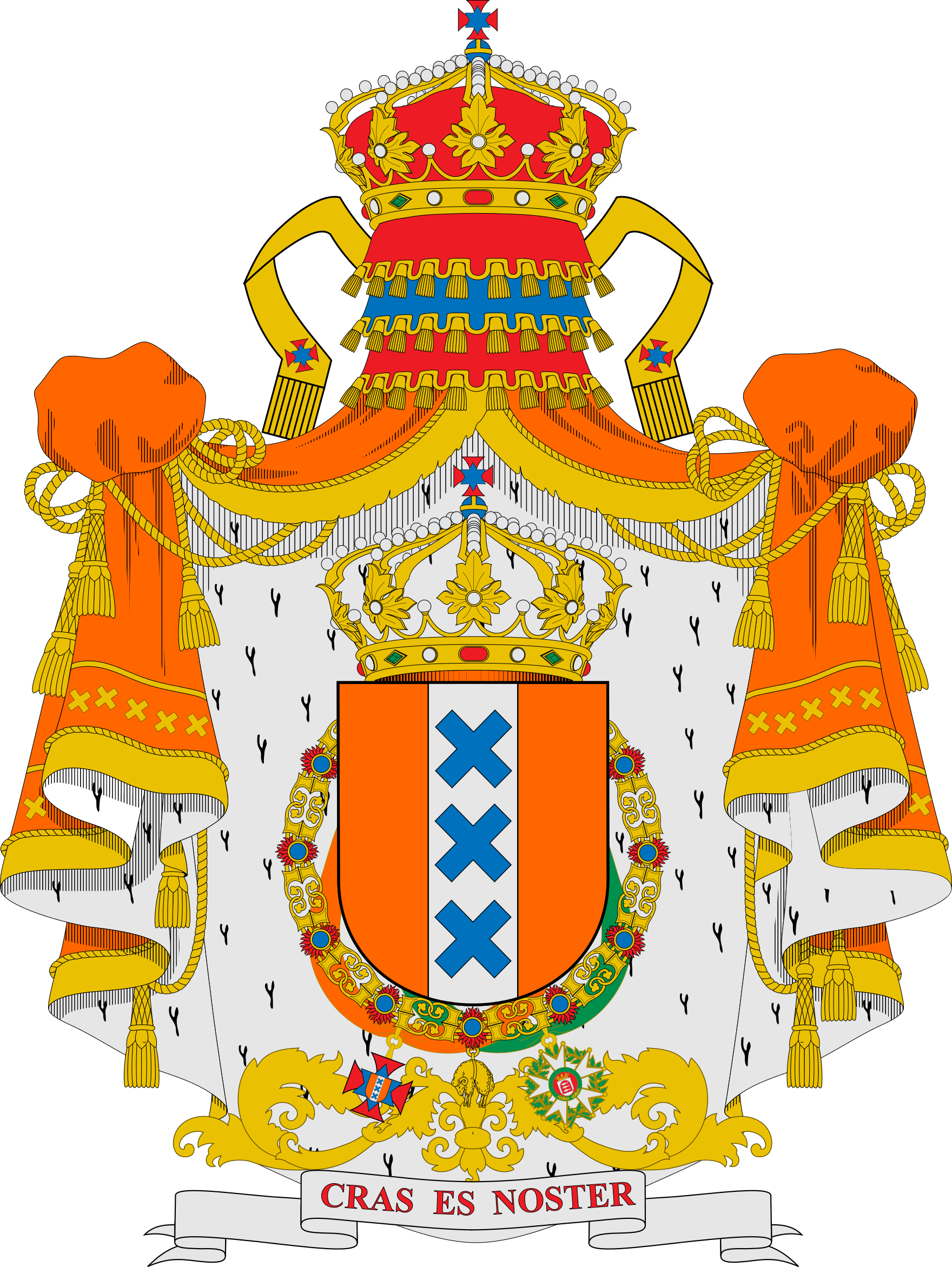 Grandes Armas De Maurícia (1760x2343), Png Download