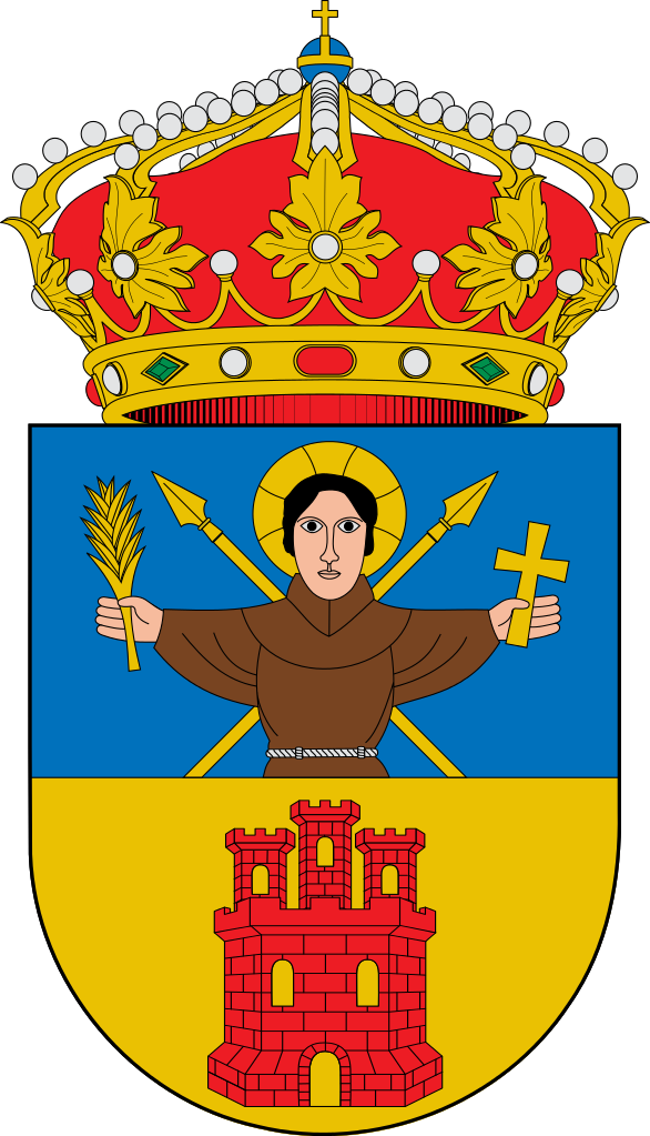 Paracuellos De La Ribera Nobleza, Escudo, Armas, Banderas, (586x1023), Png Download