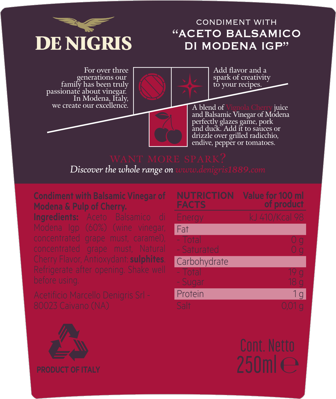 Cherry Vinegar Spritzer (1280x1498), Png Download