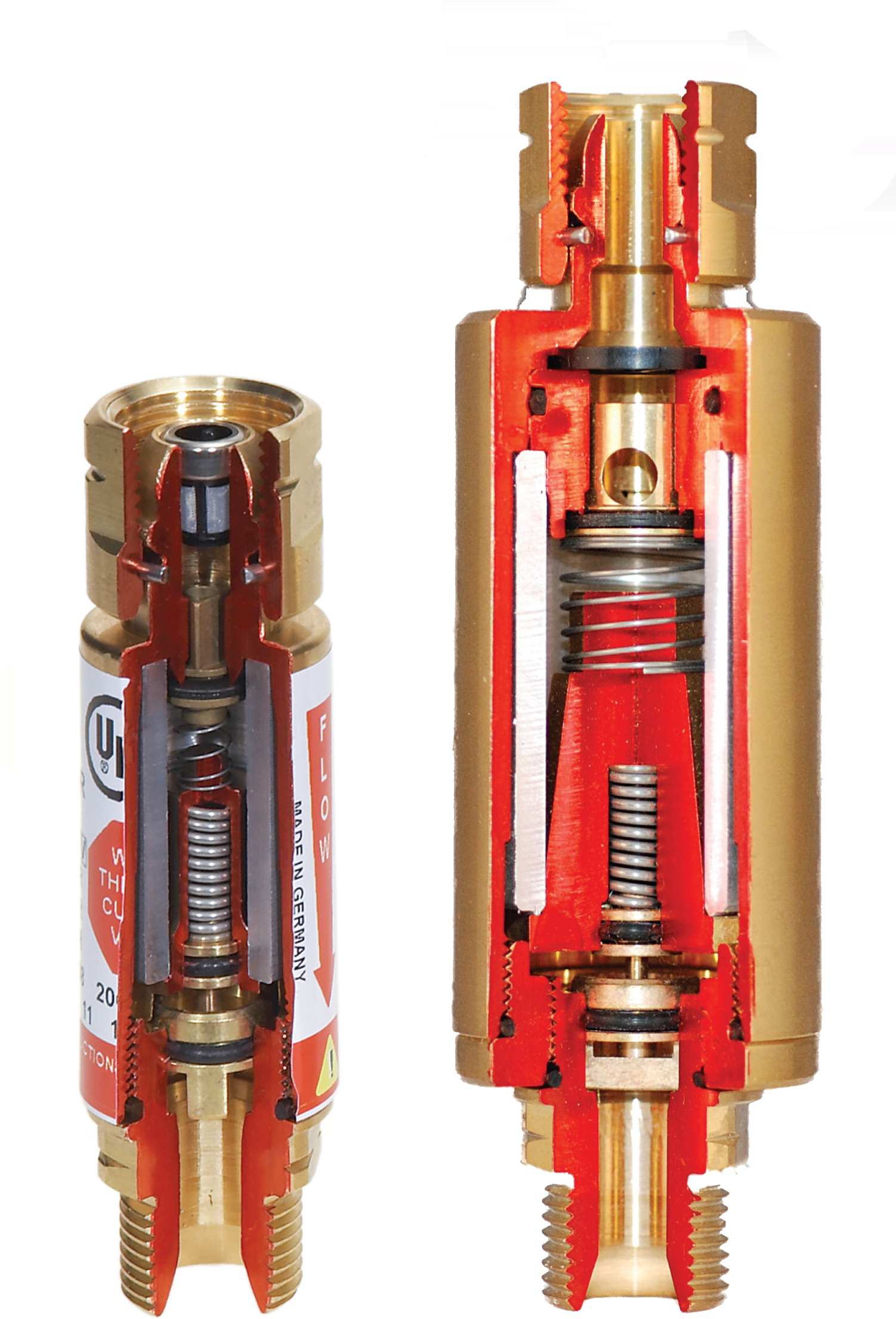 High Flow Flashback Arrestors Have A Larger Flame Barrier (2452x2451), Png Download