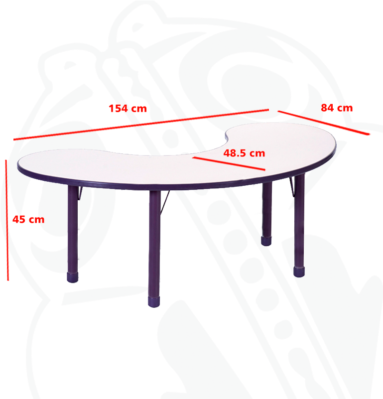 Mesa Media Luna (800x800), Png Download