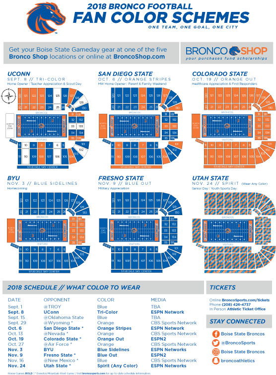 Official Athletic Website Of The Boise State Broncos (630x810), Png Download