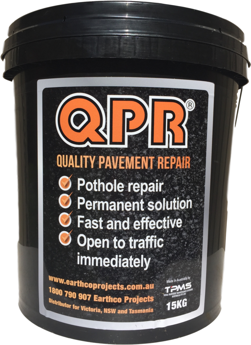Qpr Easy To Use And Store, Permanent Pothole Repair (1060x1414), Png Download