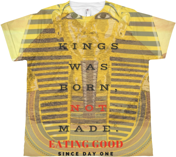 All Over Youth True King Eating Good T Shirt (600x600), Png Download