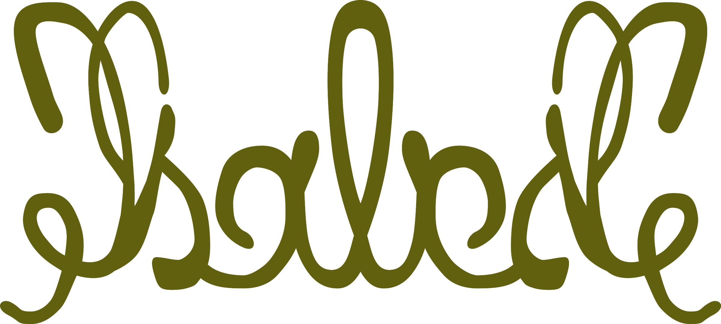 This Free Icons Png Design Of Ambigramme Isabelle (2400x1080), Png Download