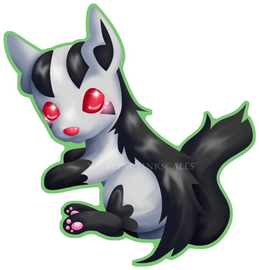 262 Mightyena (1000x1000), Png Download