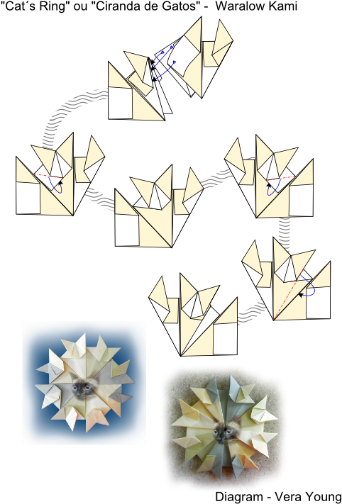 03 Ciranda De Gatos Waralow Kami Pg 3 (524x744), Png Download