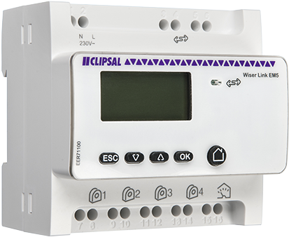 Wiser Link Em5 Energy Monitor Kit (800x600), Png Download