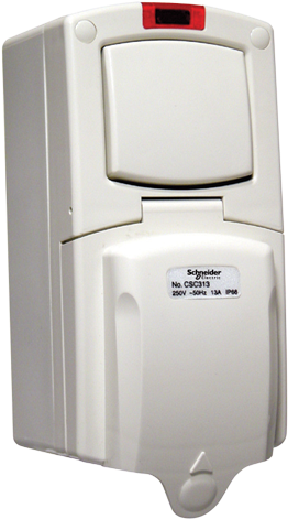 Kavacha As Outdor Switch Socket With Neon (566x566), Png Download