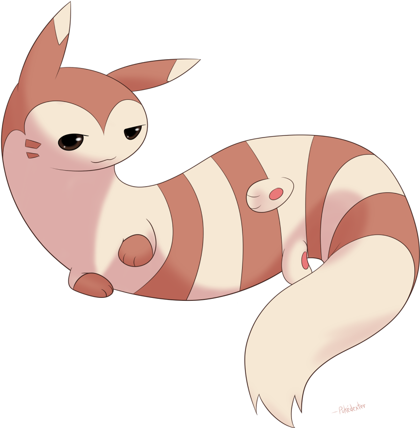 Furret Flirt (900x900), Png Download