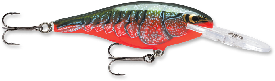 Rapala Shad Rap Custom Hd Live Largemouth Bass 3-1/8" (1000x715), Png Download