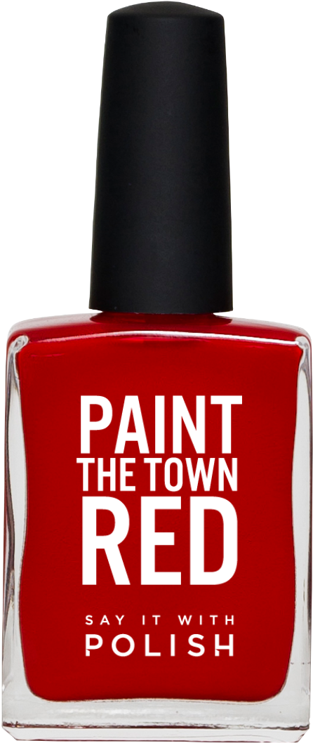'paint The Town Red' In Red (800x1080), Png Download