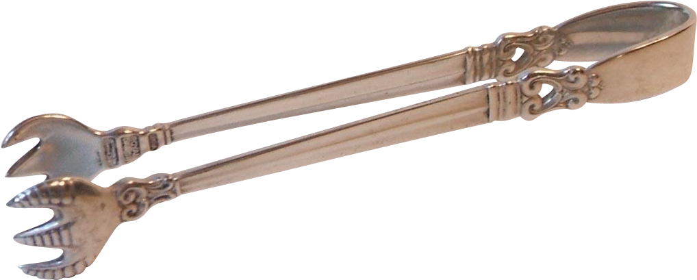 1939 International Royal Danish Sterling Silver Sugar (1017x1017), Png Download