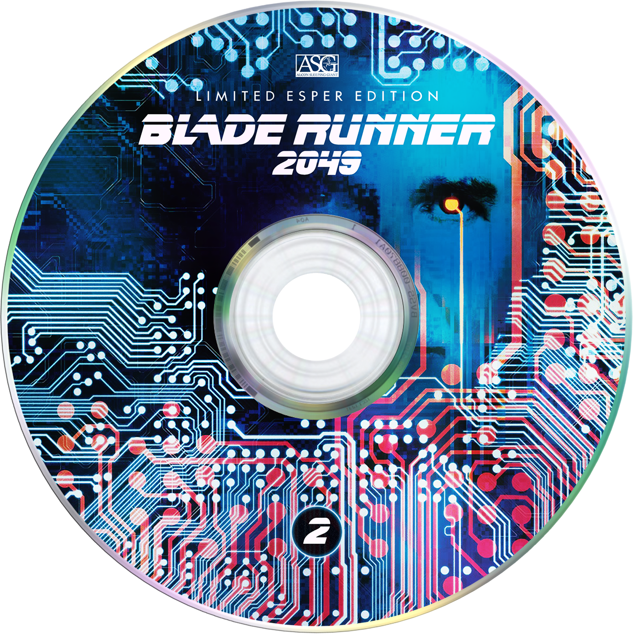 Blade Runner 2049 (disc 2) (1277x1278), Png Download