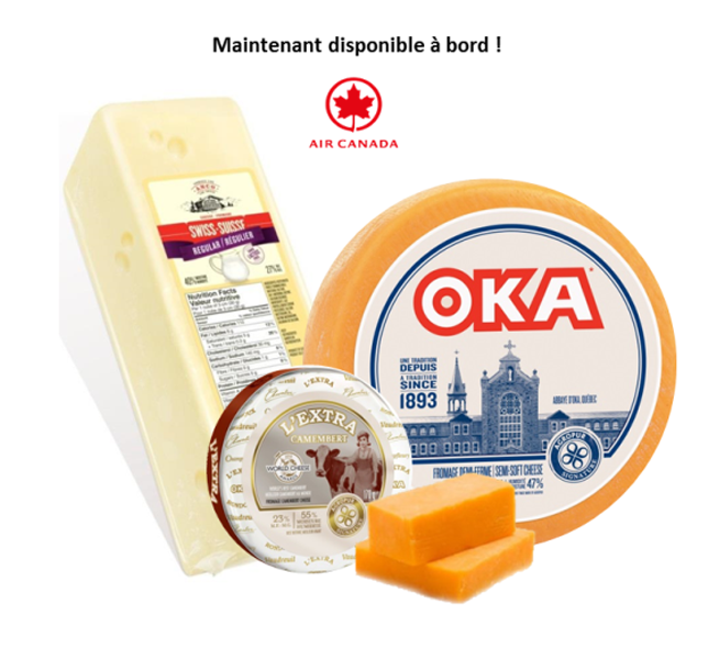 Agropur Fine Cheeses On Air Canada Flights (900x600), Png Download