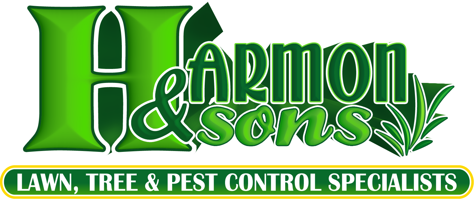 Harmon & Sons Lawncare And Pest Control (1630x684), Png Download