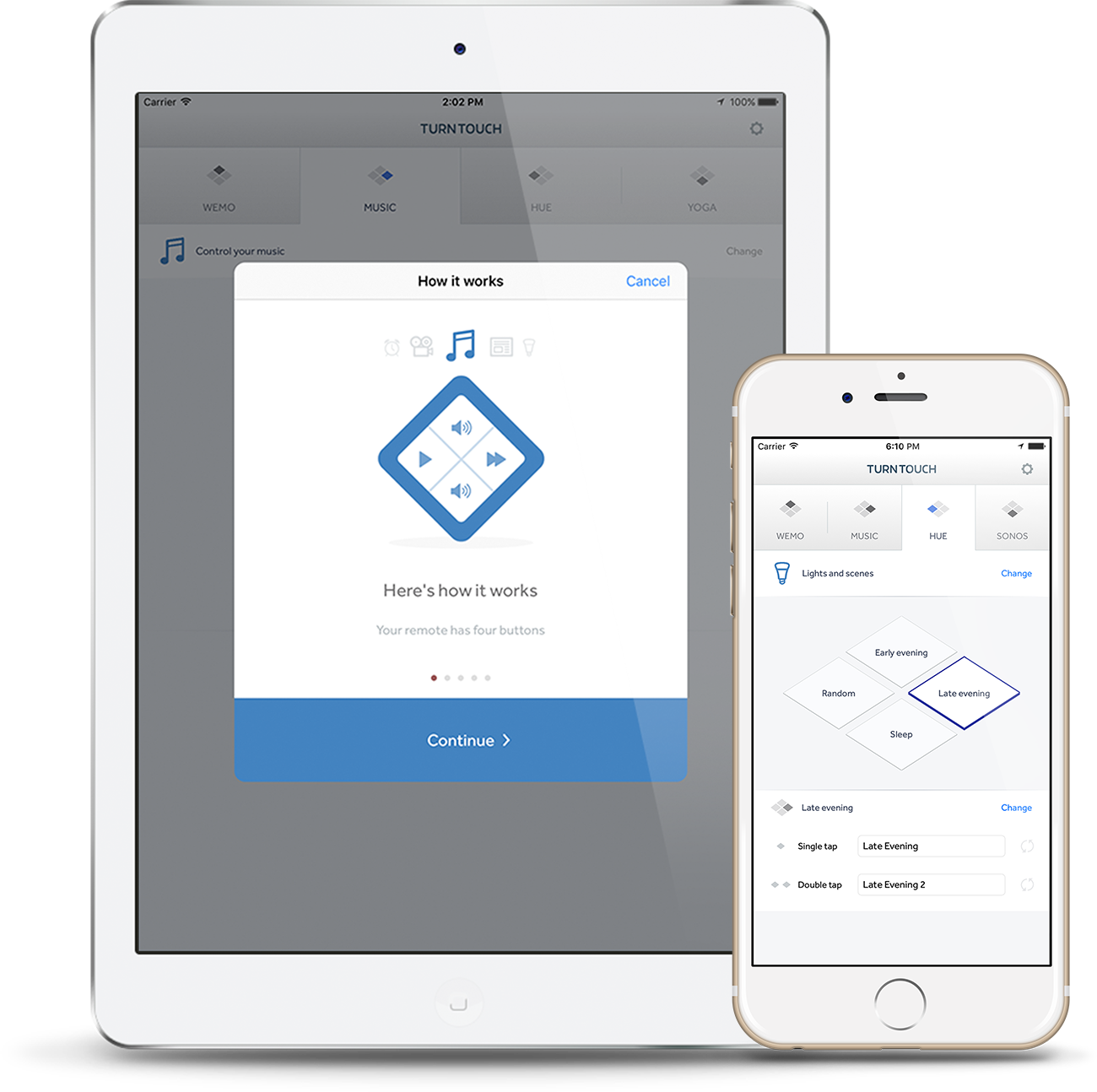 Download The Turn Touch Ios App On The App Store (1300x1294), Png Download
